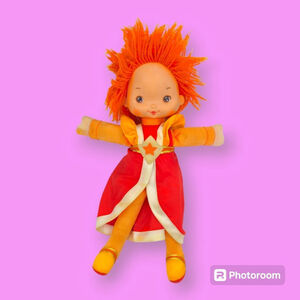 Vintage 1984 Hallmark Friends Lala Orange Rainbow Brite 10" Doll